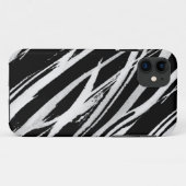 witte zebra Case-Mate iPhone case (Achterkant (horizontaal))