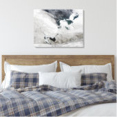 Witte Zee, Rusland Canvas Afdruk (Insitu (Slaapkamer))