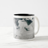 Witte Zee, Rusland Tweekleurige Koffiemok (Voorkant rechts)