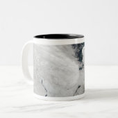 Witte Zee, Rusland Tweekleurige Koffiemok (Voorkant links)