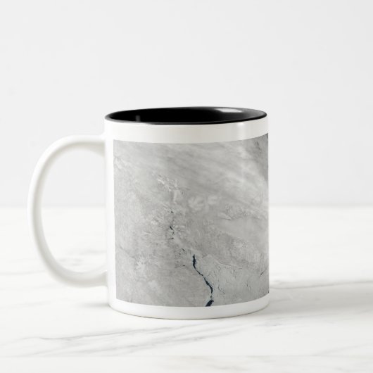 Witte Zee, Rusland Tweekleurige Koffiemok (Links)