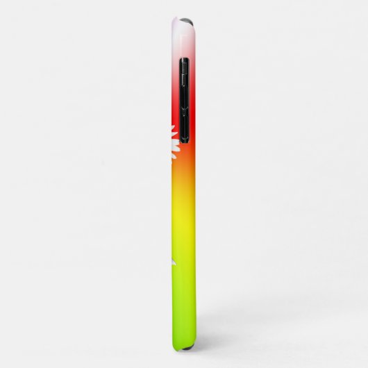 witte zeeduivel met regenboog Case-Mate iPhone case (Achterkant/links)
