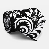 witte zeeduivel stropdas (Opgerold)