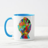 witte zeeën mok (Links)