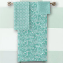 Witte Zeeen schelppatroon over Green Beach House