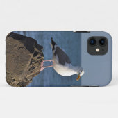 Witte zeemeeuw en oceaan Case-Mate iPhone case (Achterkant (horizontaal))