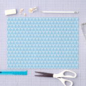 Witte Zeepaardjes Tissuepapier (Craft)