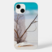 Witte zeeschelpen op een tropisch strand Case-Mate iPhone case (Achterkant)