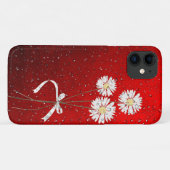 witte zeeschildpadden met regendruppels Case-Mate iPhone case (Achterkant (horizontaal))