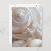 Witte zeeschols Stapelvis Tropische strand Zeeslag Briefkaart (Voorkant / Achterkant)