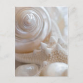 Witte zeeschols Stapelvis Tropische strand Zeeslag Briefkaart (Voorkant)