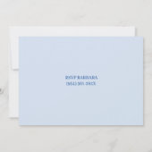 Witte zeilboot en oceaan pensioen boot kaart (Achterkant)