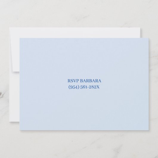 Witte zeilboot en oceaan pensioen boot kaart (Achterkant)