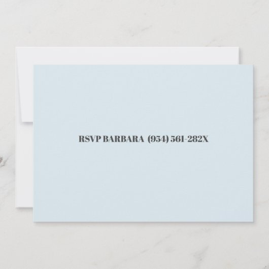 Witte Zeilboot Ocean 50ste Boot Verjaardag Kaart (Achterkant)