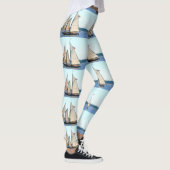 witte zeilschoener leggings (Rechts)