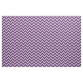 Witte zigzag Ikat & aangepaste Paarse achtergrond Stof (Yard (91,4 cm))