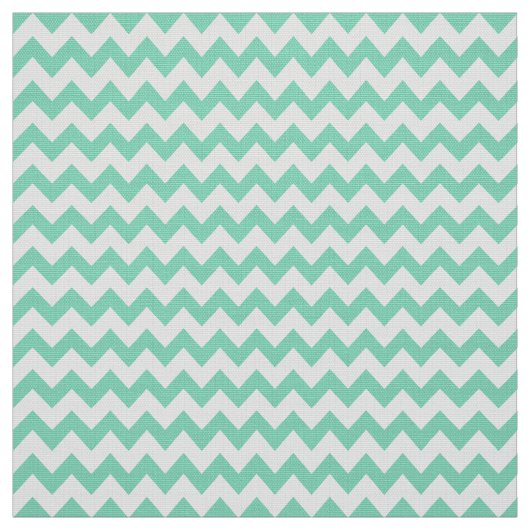 witte zigzagpatroon stof (Swatch)