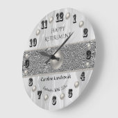 Witte Zijde en Witte Pearls Happy Retirement  Grote Klok (Hoek)