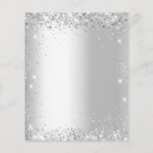 Witte zilveren glitter-sparkles (Achterkant)