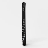 Witte zilvervis Nieuw-Zeelandse nationale symboolk Case-Mate iPhone Case (Achterkant/links)