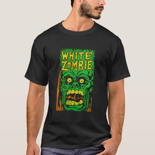 Witte zombie Classic T-Shirt (Voorkant)