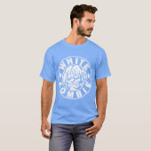 Witte Zombie jongens cadeau T-shirt (Voorkant volledig)