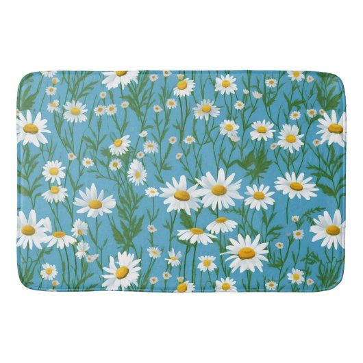 Witte zomerdagen op Aqua Badmat (Voorkant)