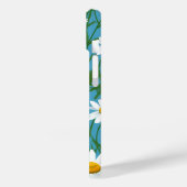 Witte zomerdagen op Aqua Case-Mate iPhone Case (Achterkant / Links)