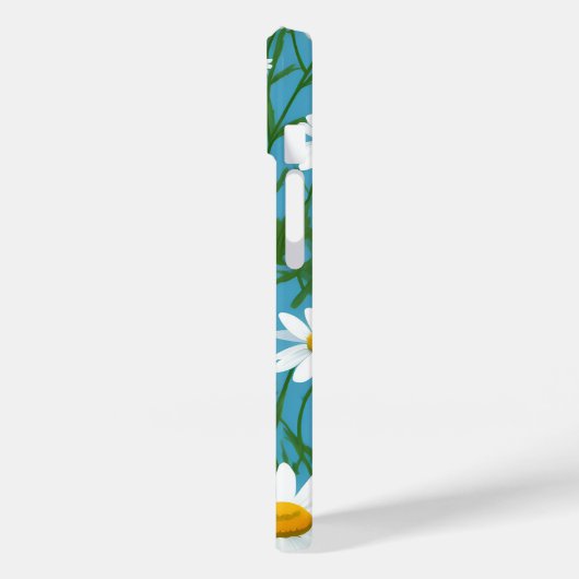 Witte zomerdagen op Aqua Case-Mate iPhone Case (Achterkant / Links)