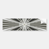 Witte Zon Bumpersticker (Voorkant)