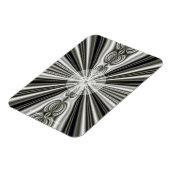 Witte zon magneet (Linkerzijde)