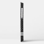 Witte zuivere boog op polka dots Case-Mate iPhone case (Achterkant / Links)