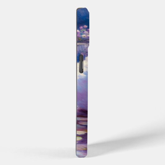 Witte Zwaan en Cygnet met Paarse Rozen Case-Mate iPhone Case (Achterkant / Rechts)