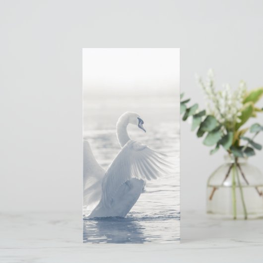 Witte Zwaan Kaart (Staand voorkant)