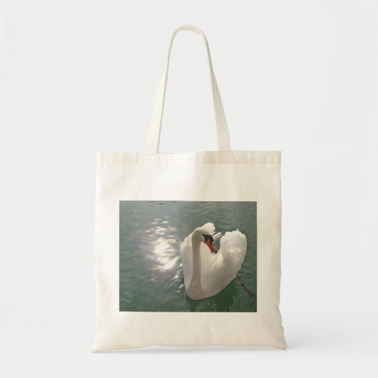  witte zwaan tote bag (Voorkant)