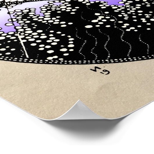 Witte zwaan van Tsar Saltan Poster (Hoek)