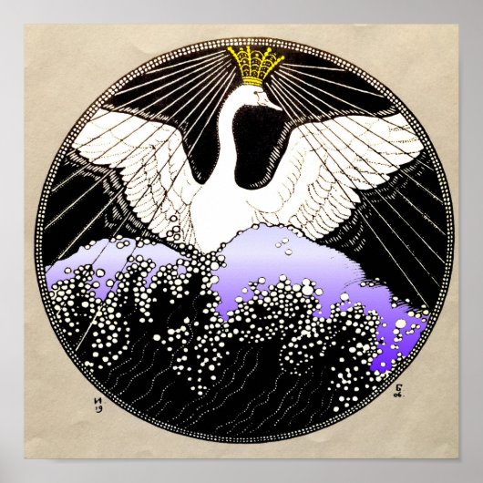 Witte zwaan van Tsar Saltan Poster (Voorkant)