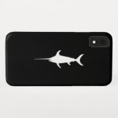 Witte Zwaardvis Case-Mate iPhone Case (Achterkant (horizontaal))