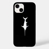 Witte zwaardvis Case-Mate iPhone case (Achterkant)