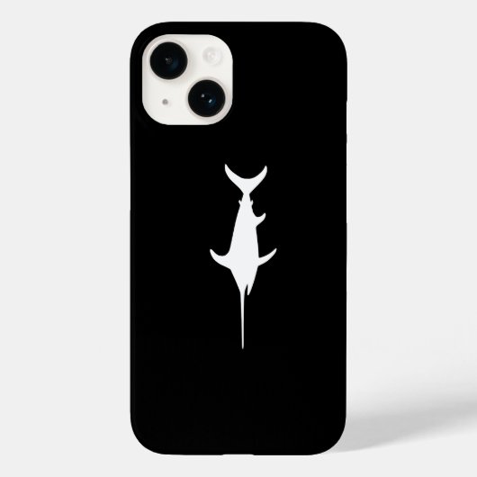 Witte zwaardvis Case-Mate iPhone case (Achterkant)