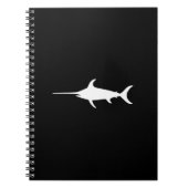 Witte zwaardvis notitieboek (Voorkant)