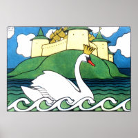 Witte Zwan uit de Tale van Tsar Saltan