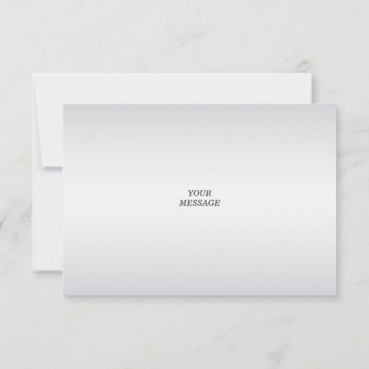 Witte Zwand Hartelijk dank Bedankkaart (Achterkant)