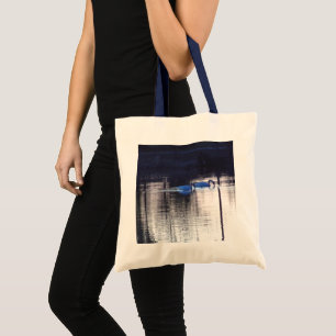 Witte zwanen bij Dusk Canvas tas