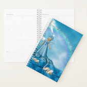 Witte zwanen en engel planner (Display)