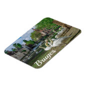 Witte zwanen in Brugge Magneet (Linkerzijde)