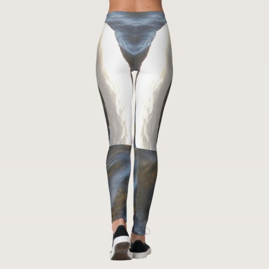 Witte zwanen Leggings (Achterkant)