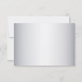 Witte zwanen weduwen sparen de datum save the date (Achterkant)