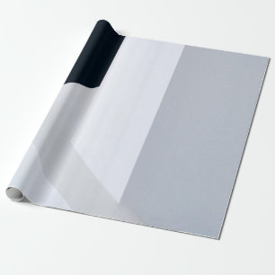 Witte, zwarte en grijze illustratie cadeaupapier