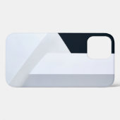 Witte, zwarte en grijze illustratie Case-Mate iPhone case (Achterkant (horizontaal))